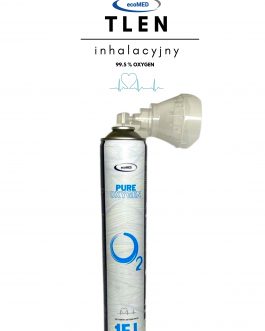Tlen Inhalacyjny w puszce OXYGEN 99,5% 15L